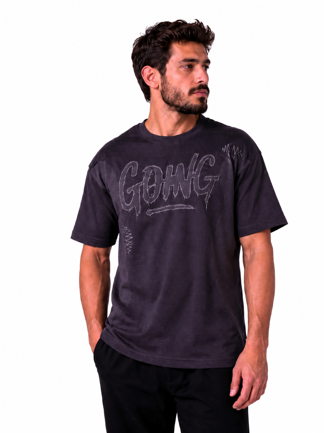 Shadow Washed Oversized Tee 4197