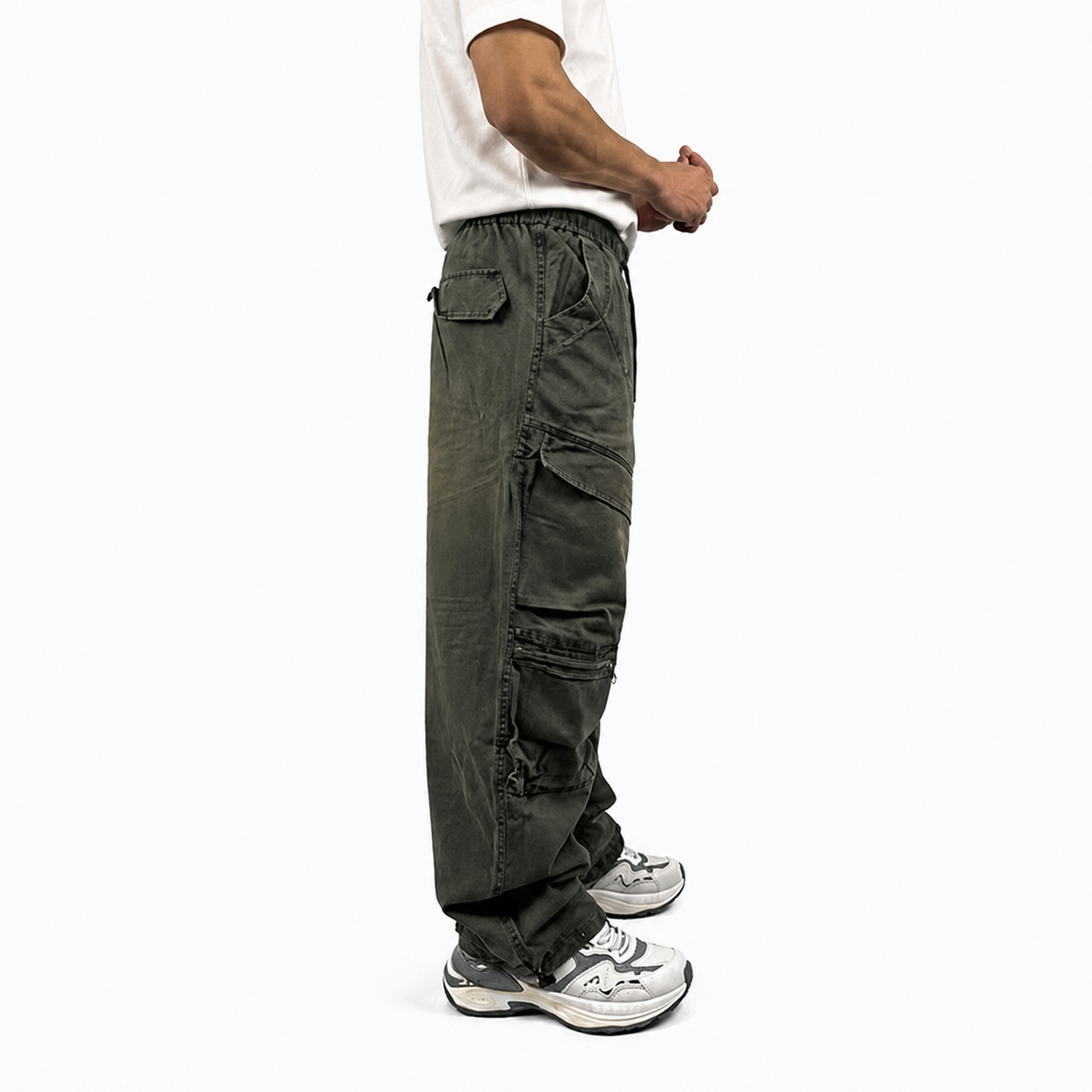 Vintage Utility Cargo Pants – 6551