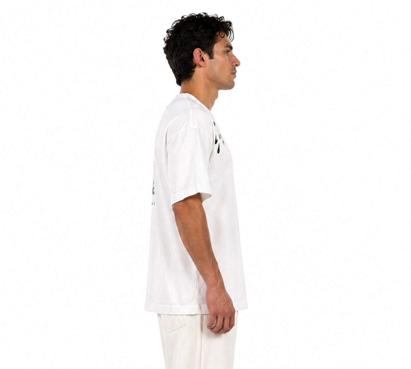 Sketch Monogram Oversized Tee