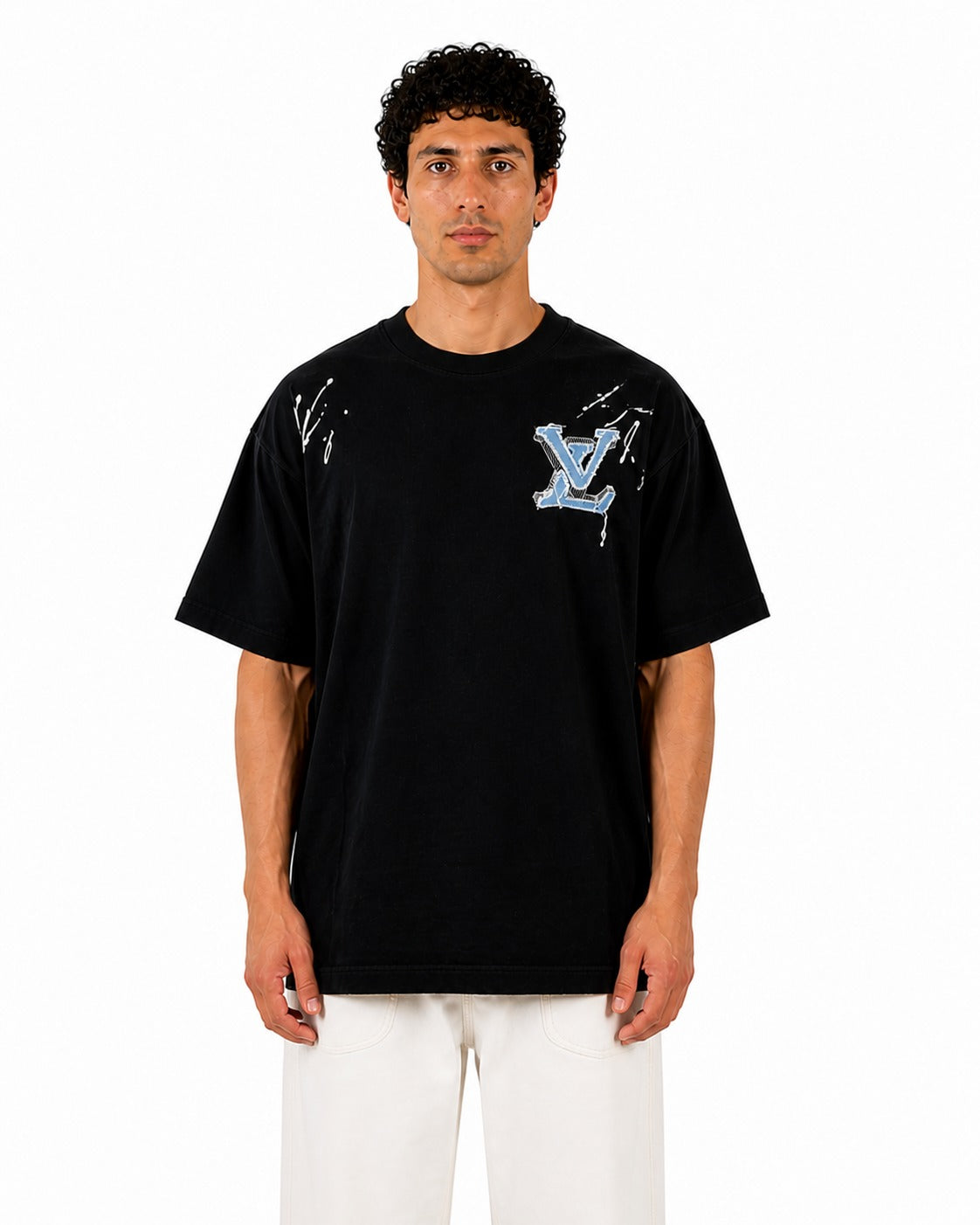 Midnight Monogram Oversized Tee