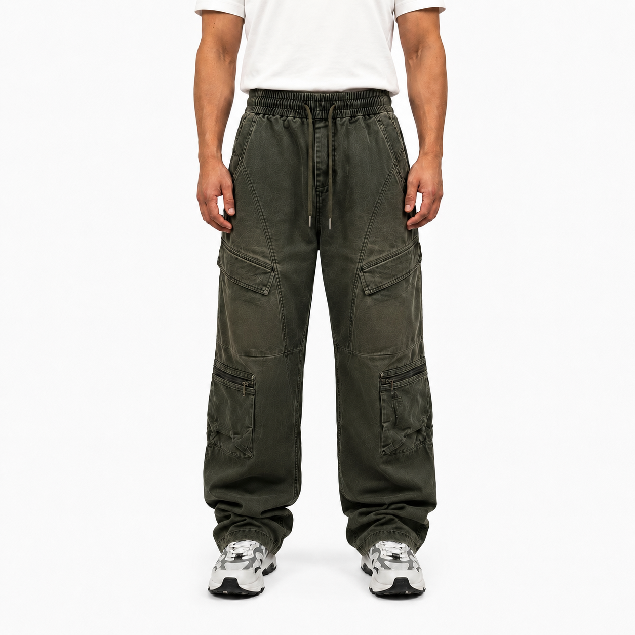 Vintage Utility Cargo Pants – 6551