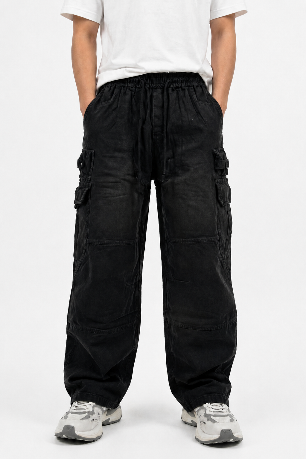Urban Cargo Relaxed Pants – W005
