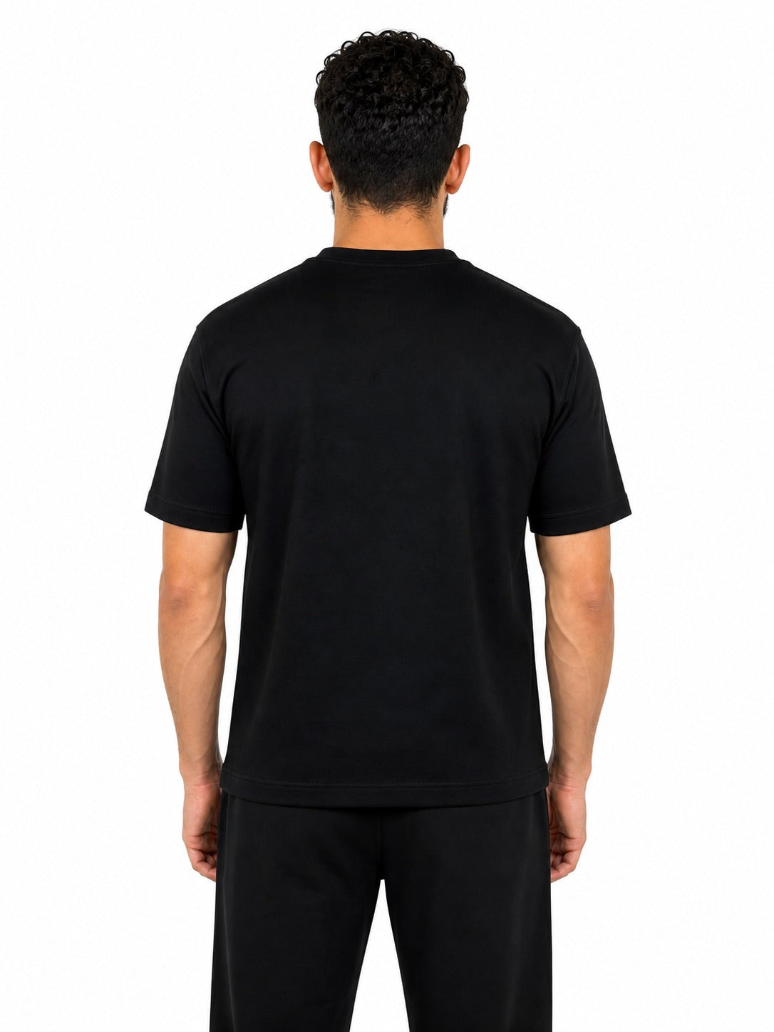 Balmain Noir Signature Tee